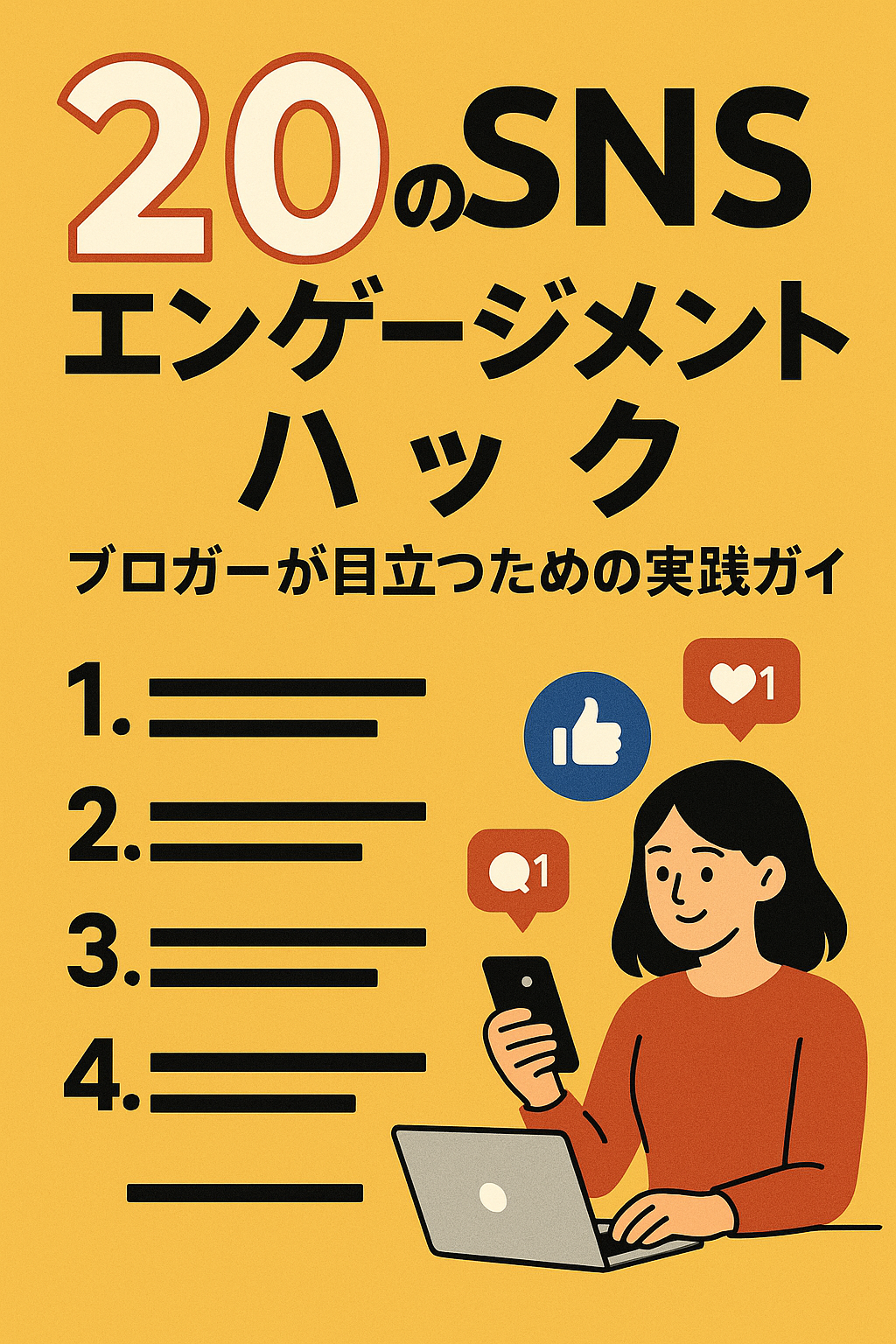 20のSNSエンゲージメントハック:ブロガーが目立つための実践ガイド